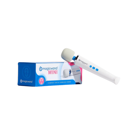 Magic Wand Mini HV-135 Rechargeable Silicone Multispeed Wand Massager Vibrator