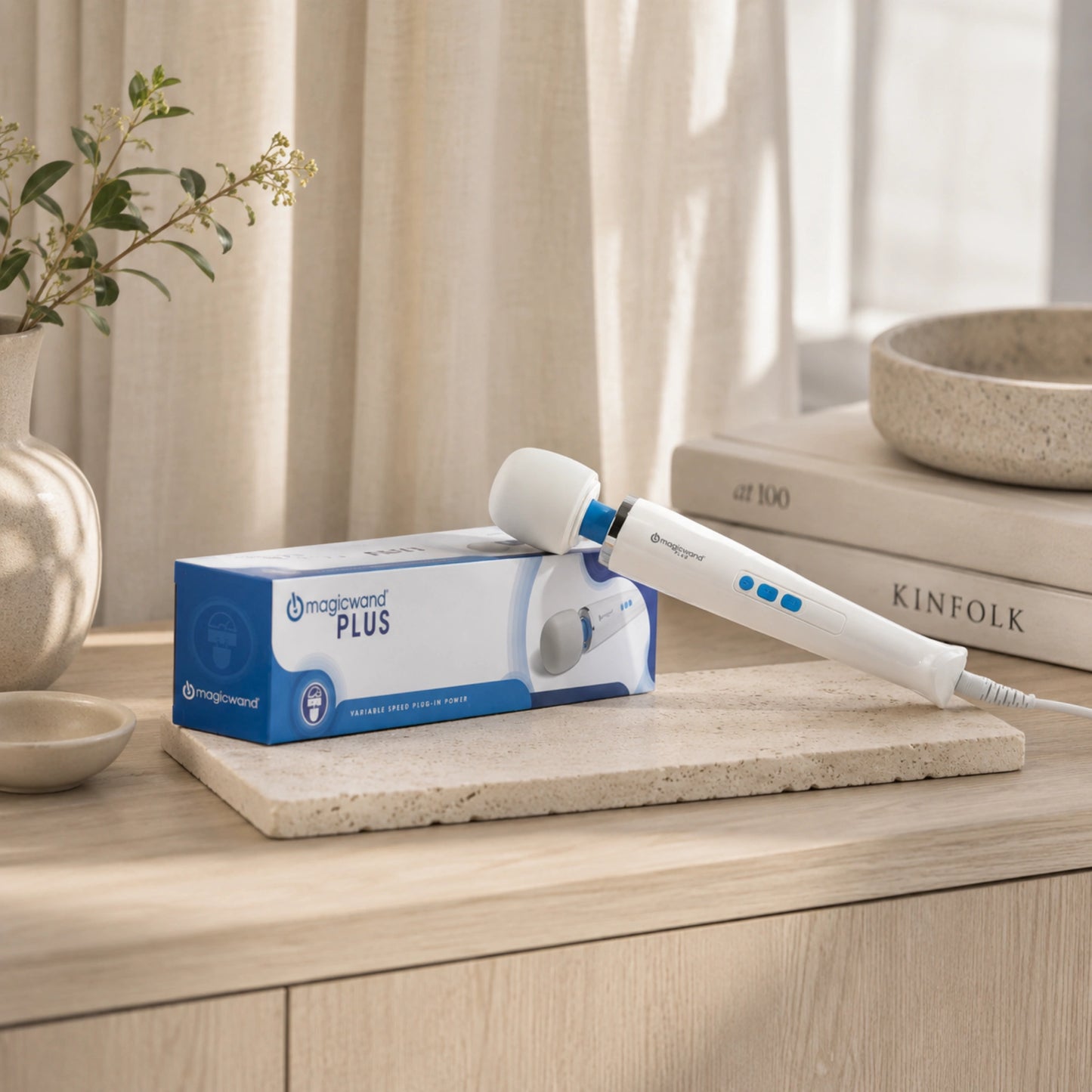 Magic Wand Plus HV-265 Multispeed Wand Massager Vibrator
