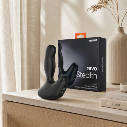 Nexus Revo Stealth Rechargeable Silicone Rotating Prostate Massager