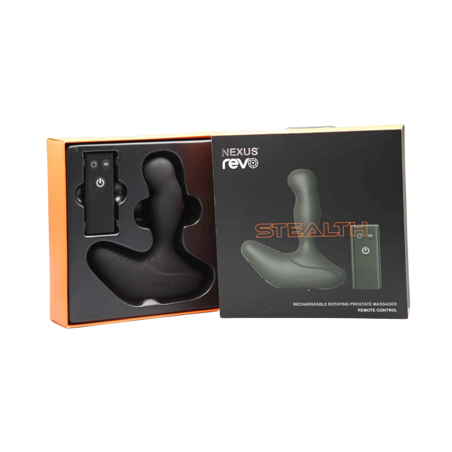 Nexus Revo Stealth Rechargeable Silicone Rotating Prostate Massager