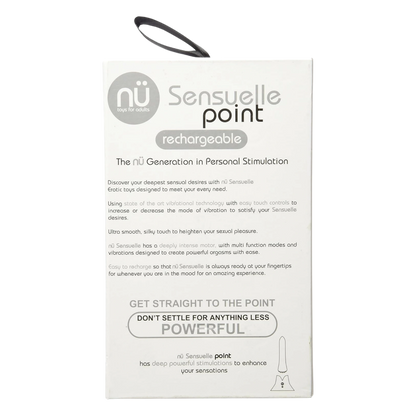 Nu Sensuelle Point Rechargeable Silicone Bullet Vibrator