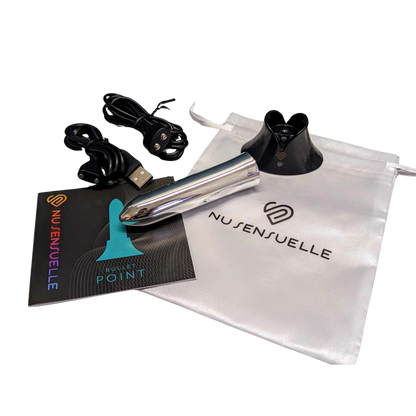 Nu Sensuelle Point Rechargeable Silicone Bullet Vibrator