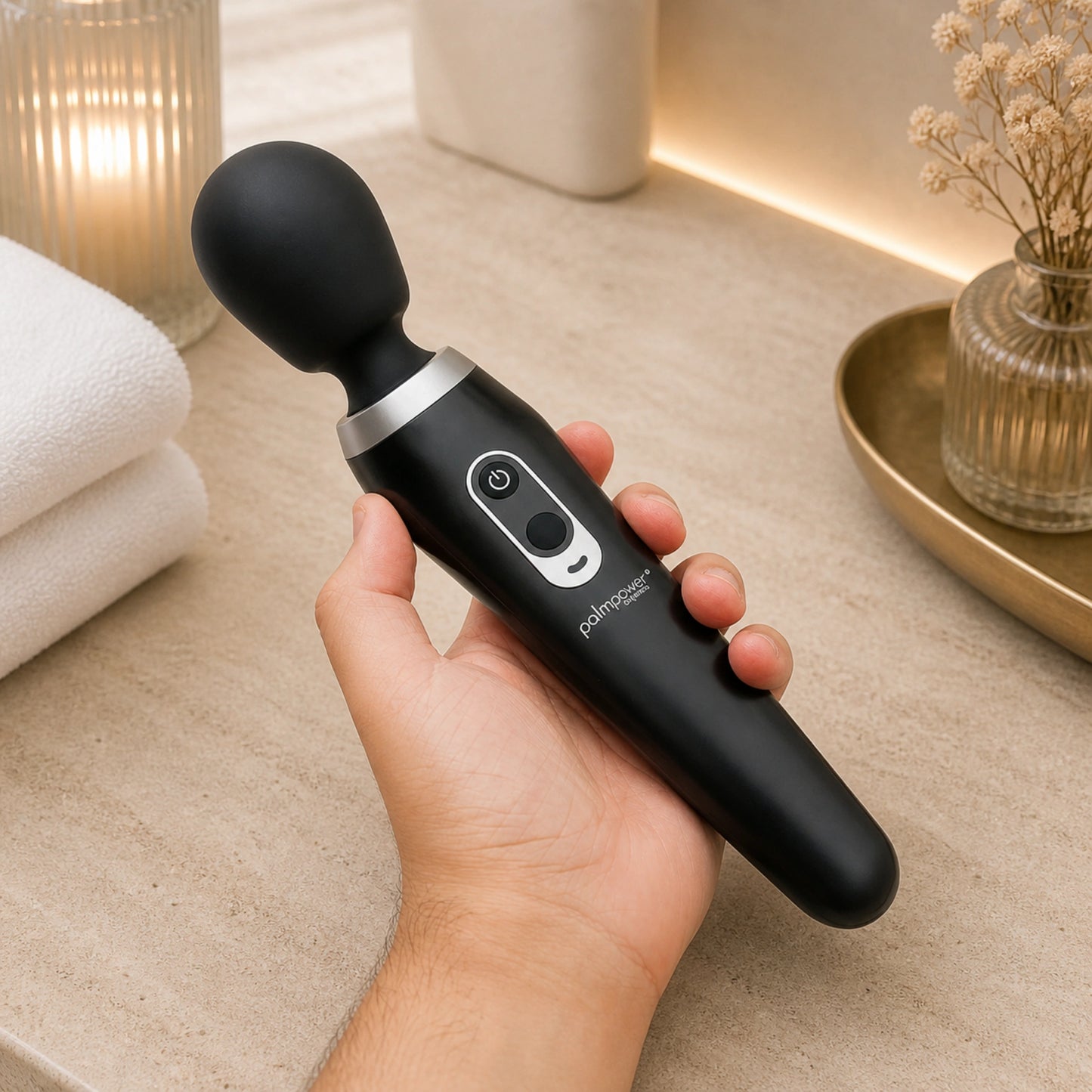 PalmPower Extreme Rechargeable Wand Massager