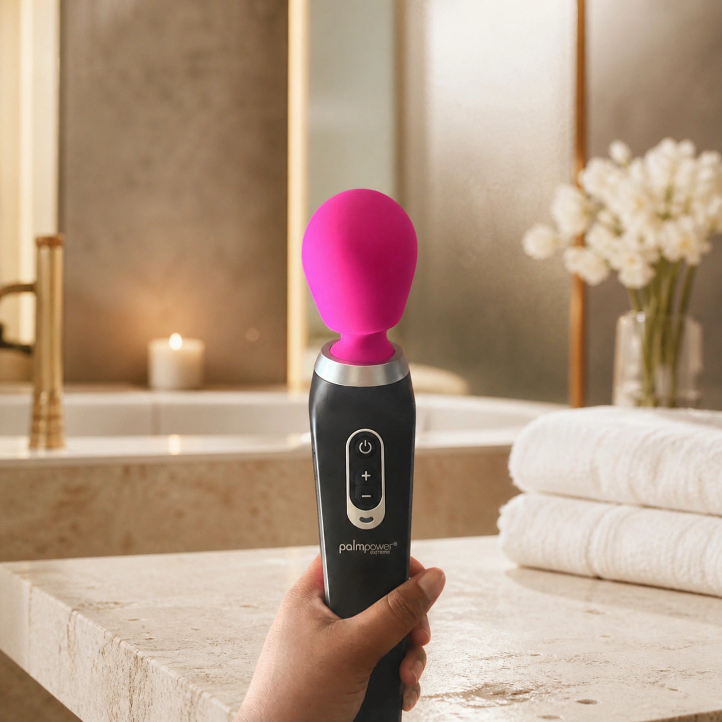 PalmPower Extreme Rechargeable Wand Massager