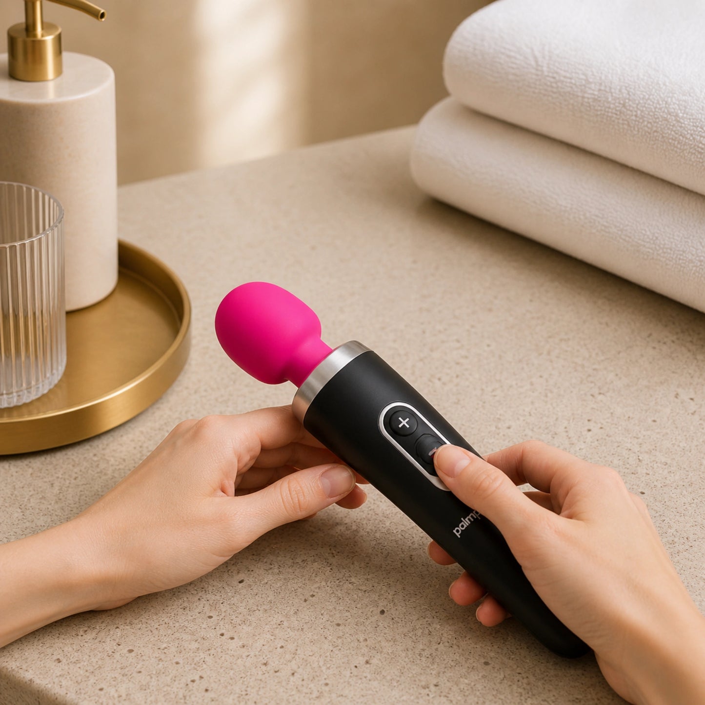 PalmPower Extreme Rechargeable Wand Massager