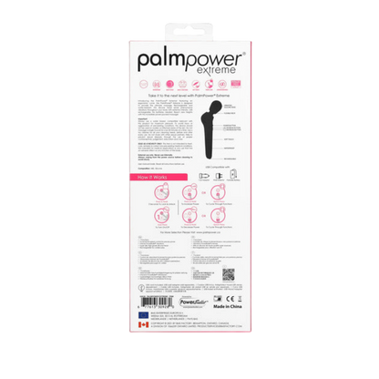 PalmPower Extreme Rechargeable Wand Massager