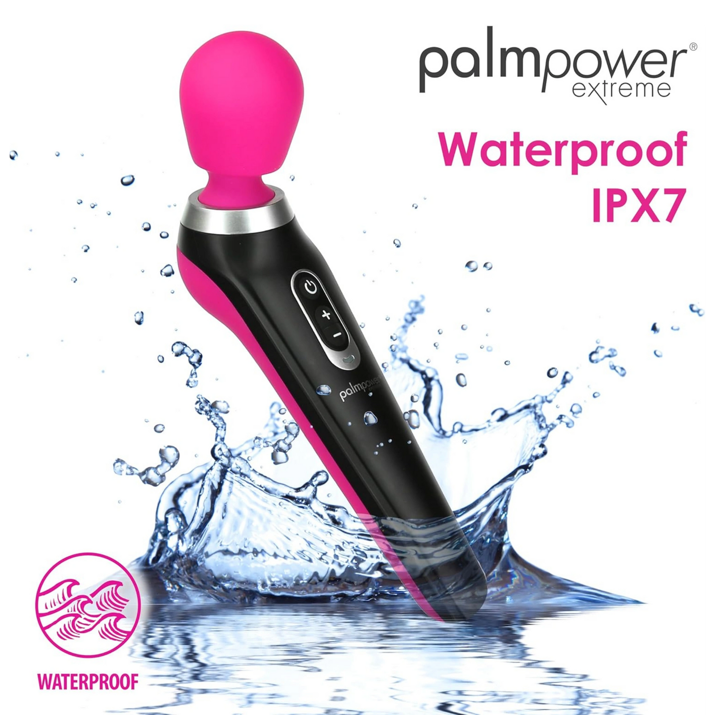 PalmPower Extreme Rechargeable Wand Massager