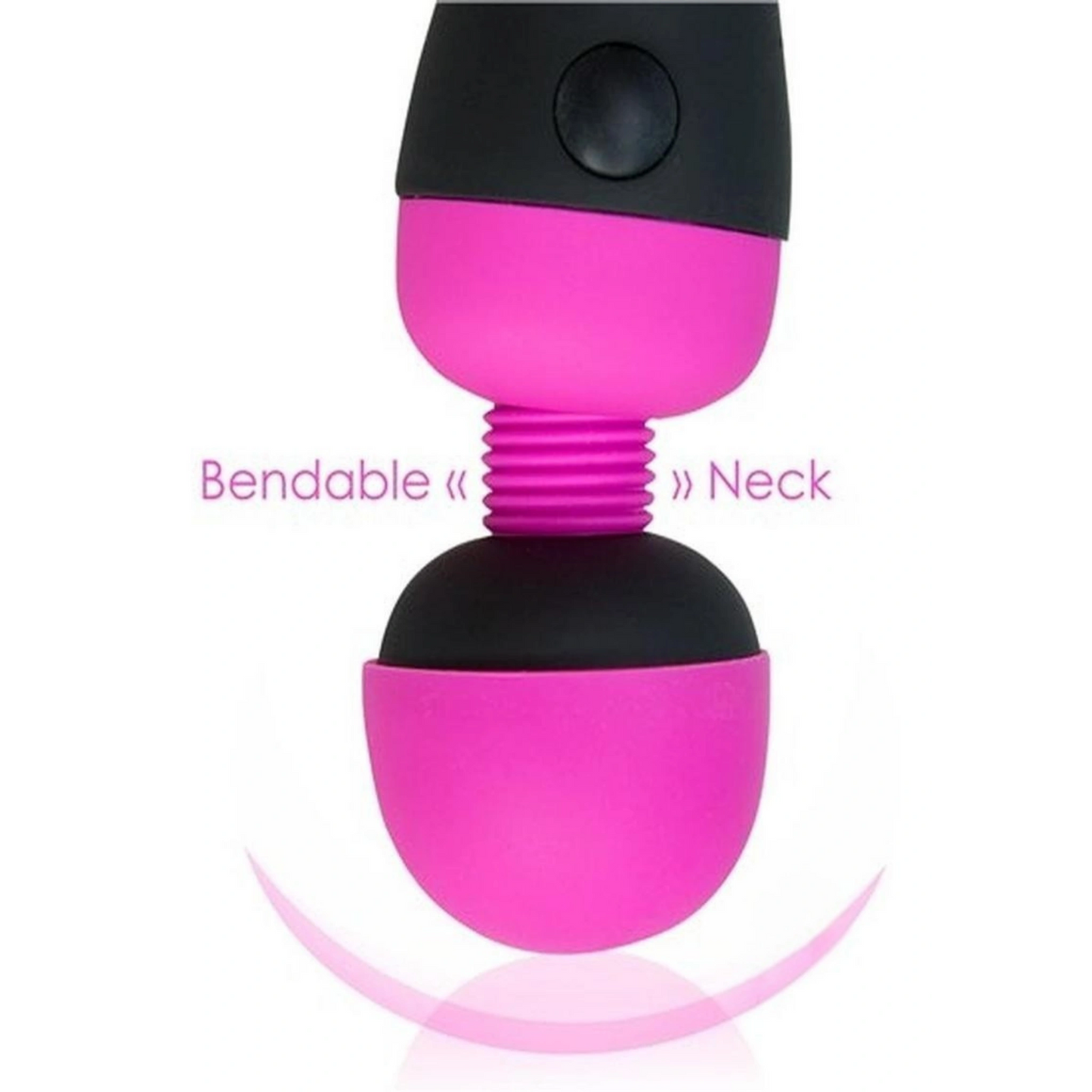 PalmPower Rechargeable Silicone Personal Vibrating Wand Massager