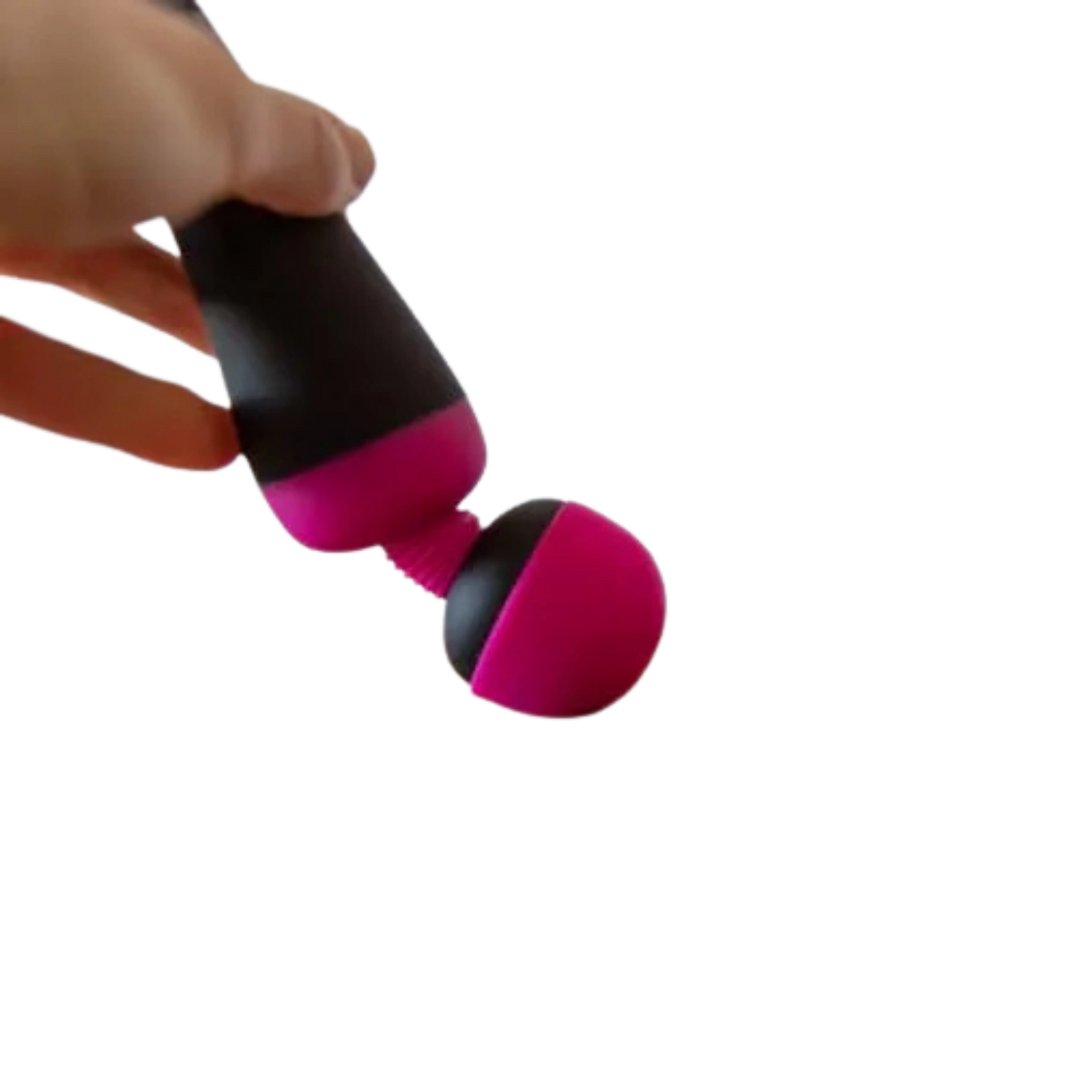 PalmPower Rechargeable Silicone Personal Vibrating Wand Massager
