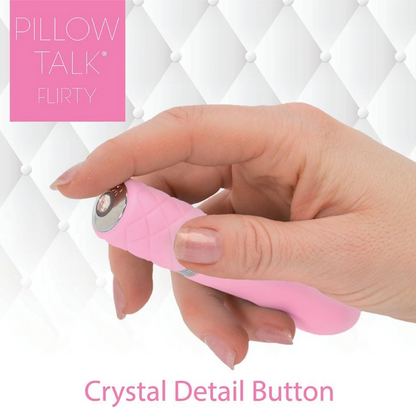 Pillow Talk Flirty Rechargeable Silicone Bullet Vibrator