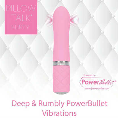 Pillow Talk Flirty Rechargeable Silicone Bullet Vibrator