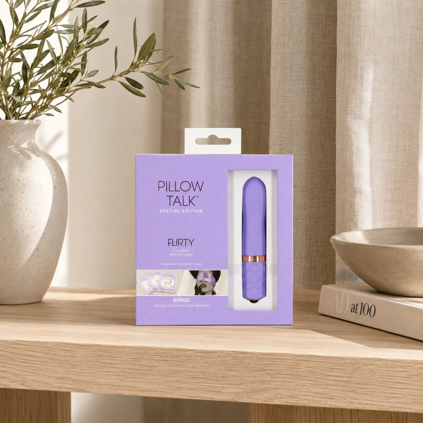 Pillow Talk Flirty Rechargeable Silicone Bullet Vibrator