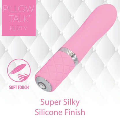 Pillow Talk Flirty Rechargeable Silicone Bullet Vibrator