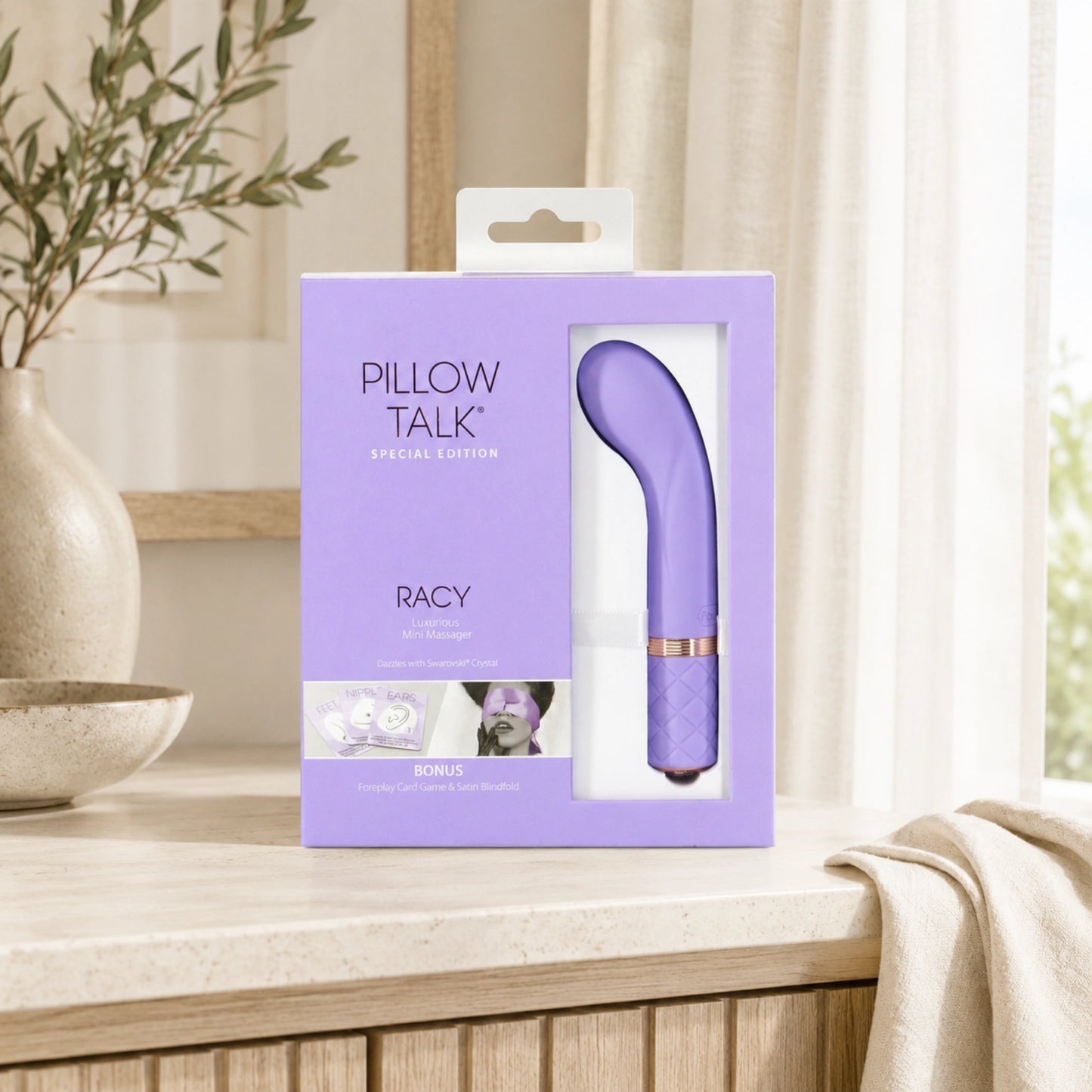 Pillow Talk Racy Rechargeable Silicone G-Spot Mini Vibrator