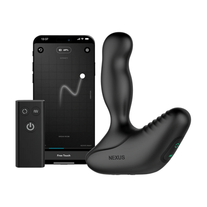 Nexus Revo Stealth Rechargeable Silicone Rotating Prostate Massager
