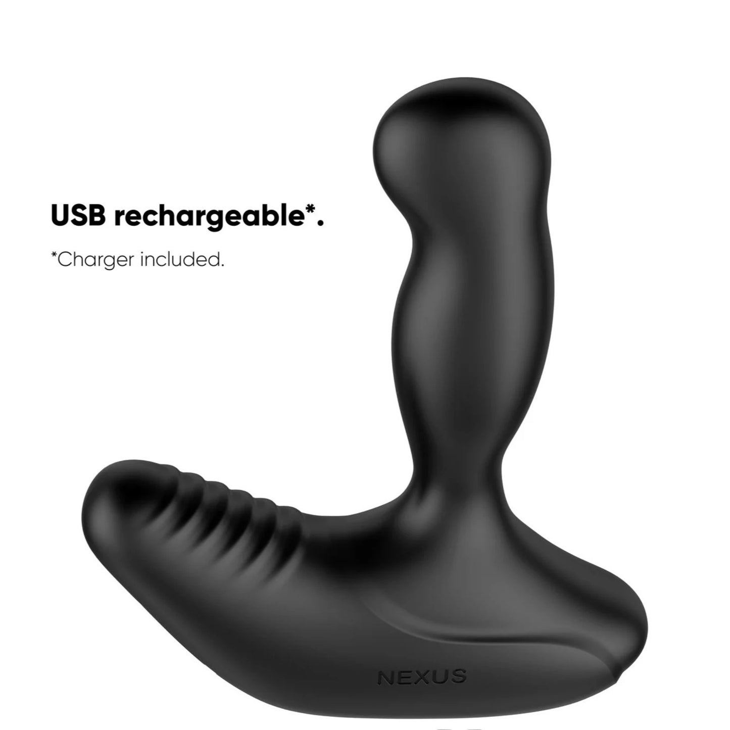 Nexus Revo Stealth Rechargeable Silicone Rotating Prostate Massager