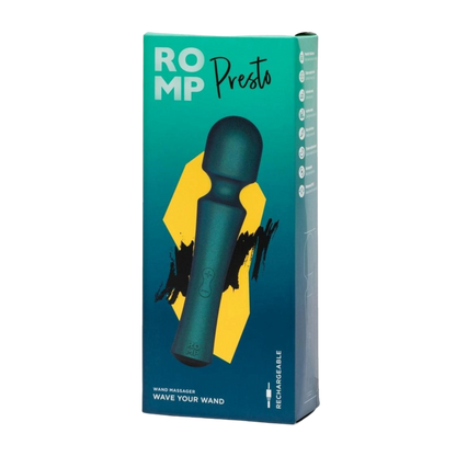 Romp Presto Rechargeable Silicone Wand Vibrator