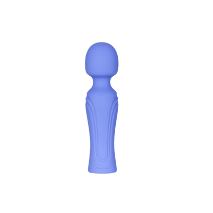 Swan Era Mini Wand Rechargeable Silicone Vibrator - Purple