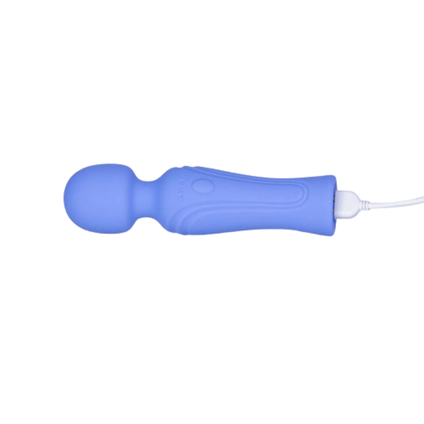 Swan Era Mini Wand Rechargeable Silicone Vibrator - Purple
