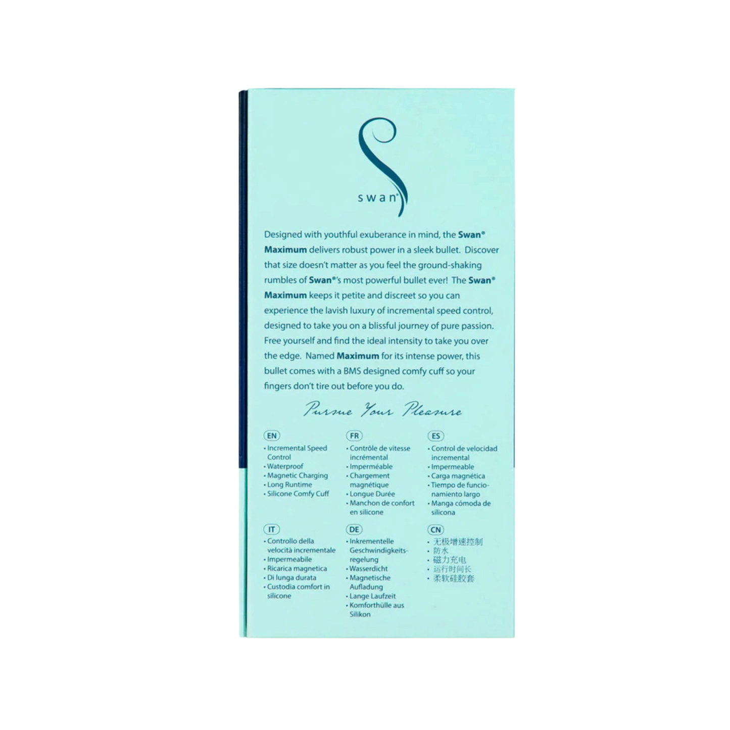 Swan Maximum Rechargeable Bullet Vibrator
