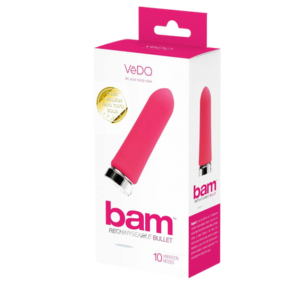 VeDO Bam Rechargeable Silicone Bullet Vibrator