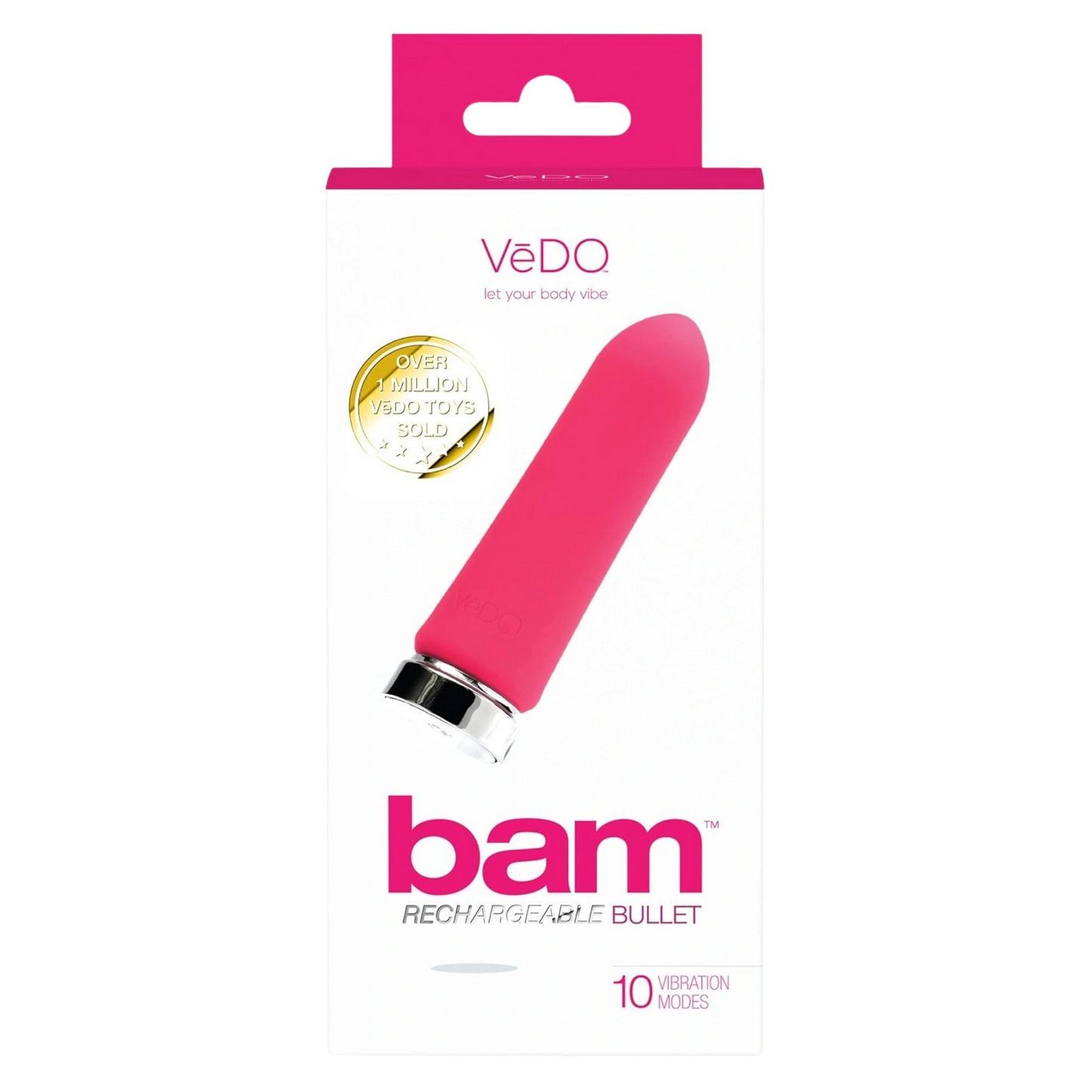 VeDO Bam Rechargeable Silicone Bullet Vibrator