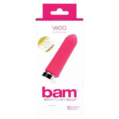VeDO Bam Rechargeable Silicone Bullet Vibrator