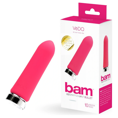 VeDO Bam Rechargeable Silicone Bullet Vibrator