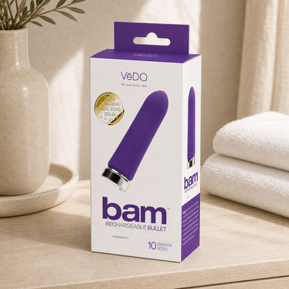 VeDO Bam Rechargeable Silicone Bullet Vibrator