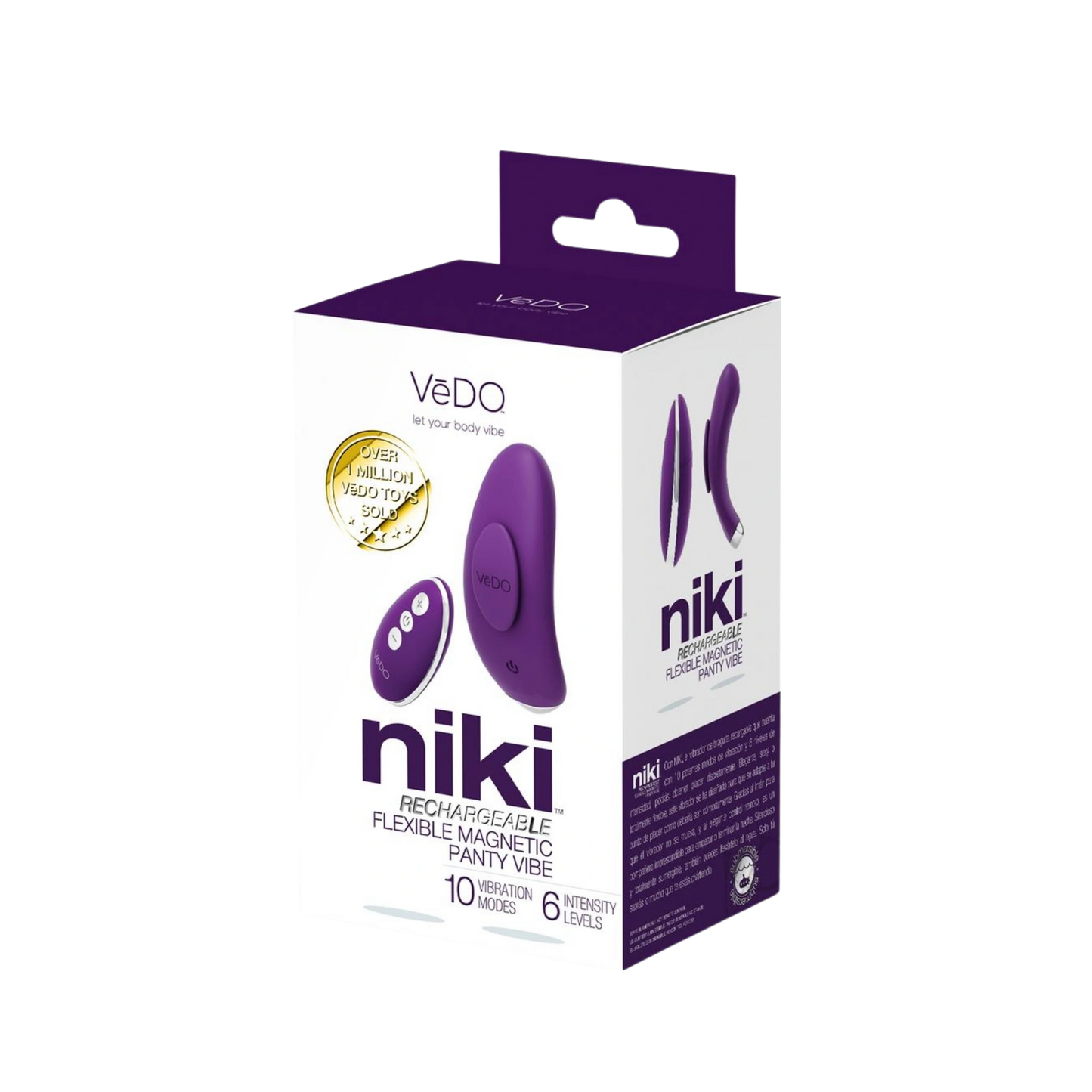VeDO Niki Rechargeable Silicone Panty Vibe