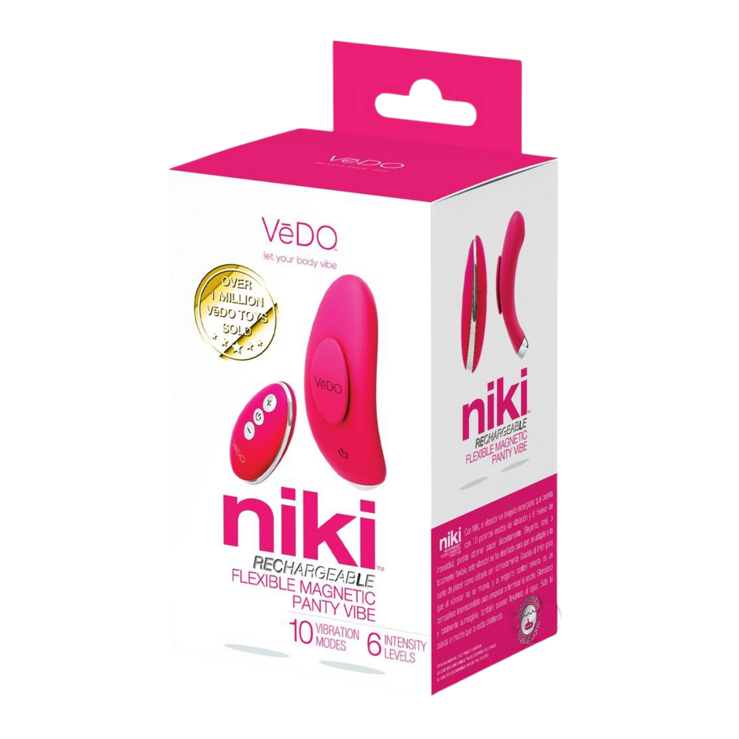 VeDO Niki Rechargeable Silicone Panty Vibe