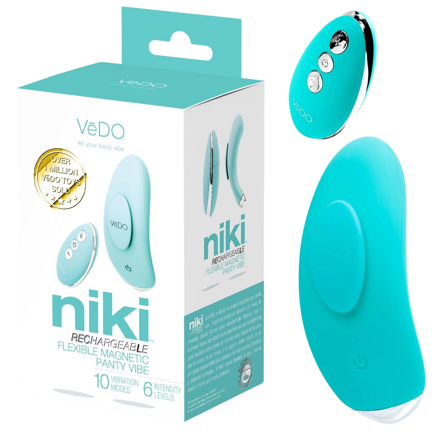 VeDO Niki Rechargeable Silicone Panty Vibe