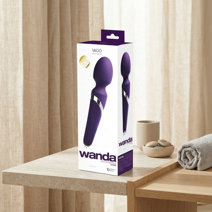 VeDO Wanda Rechargeable Silicone Vibrating Wand Massager