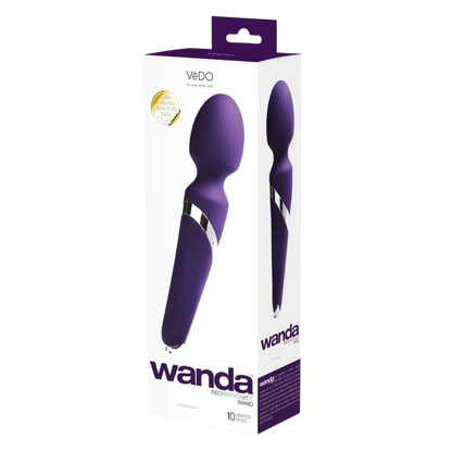 VeDO Wanda Rechargeable Silicone Vibrating Wand Massager