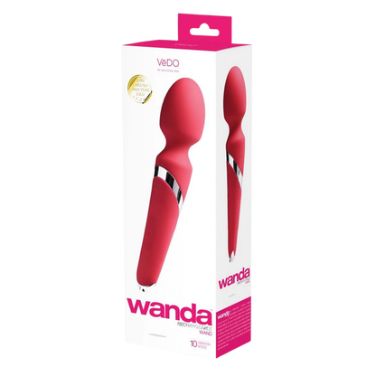 VeDO Wanda Rechargeable Silicone Vibrating Wand Massager