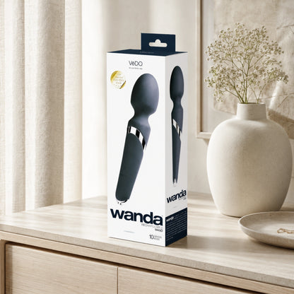 VeDO Wanda Rechargeable Silicone Vibrating Wand Massager