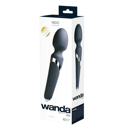 VeDO Wanda Rechargeable Silicone Vibrating Wand Massager