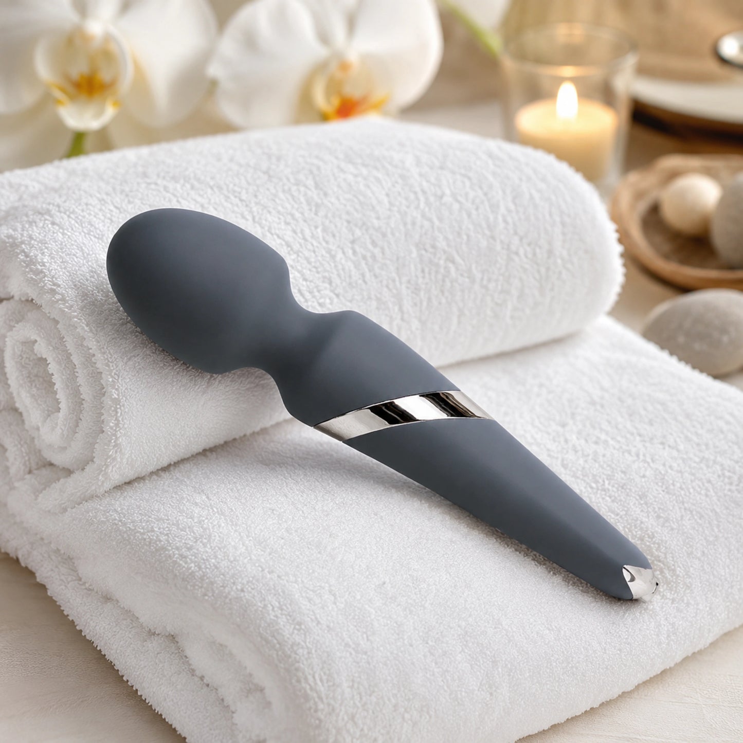 VeDO Wanda Rechargeable Silicone Vibrating Wand Massager