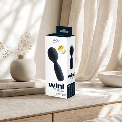 VeDO Wini Silicone Rechargeable Mini Wand Massager Vibrator