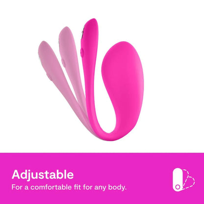 We-Vibe Jive 2 Silicone Rechargeable Wearable App Compatible G-Spot Vibrator