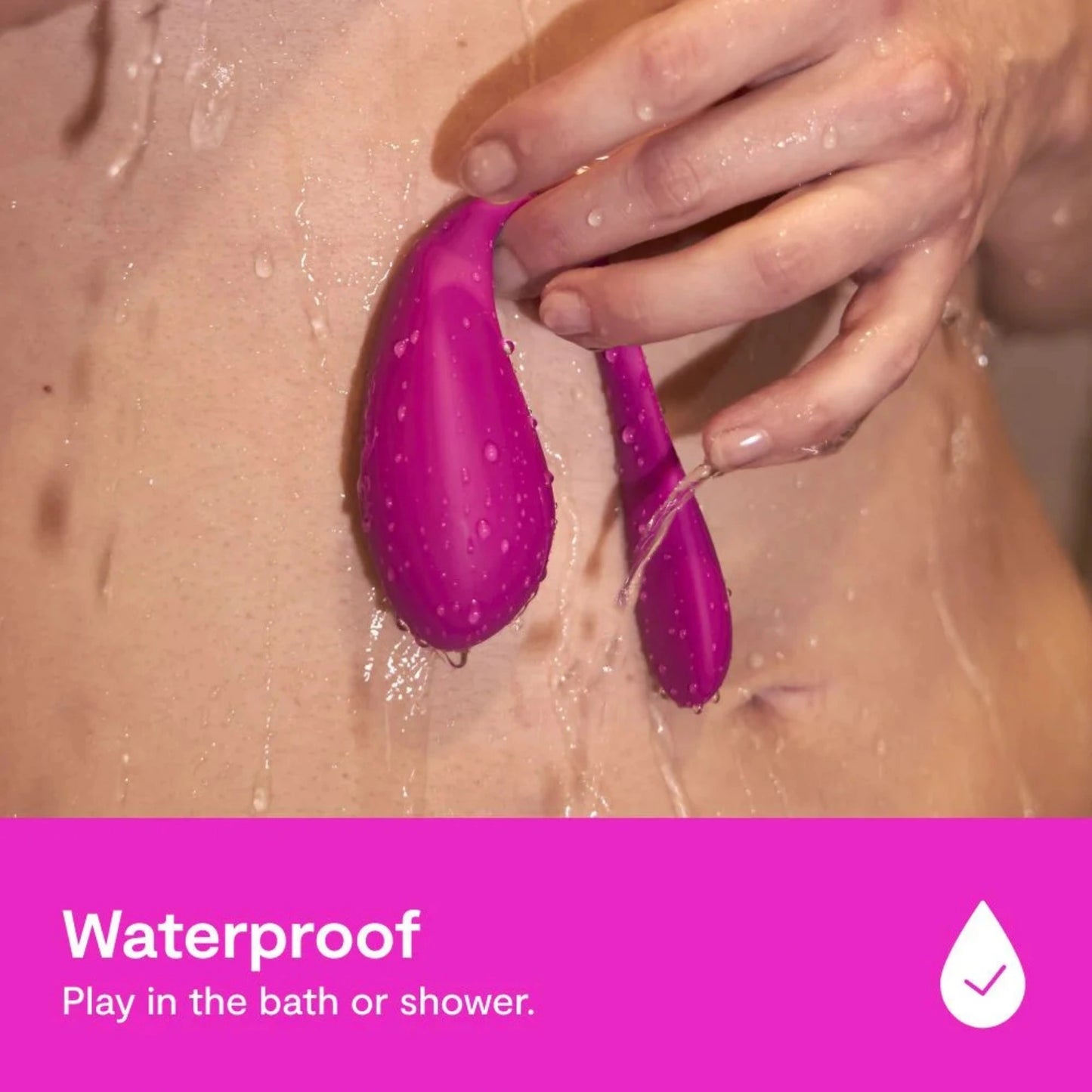 We-Vibe Jive 2 Silicone Rechargeable Wearable App Compatible G-Spot Vibrator
