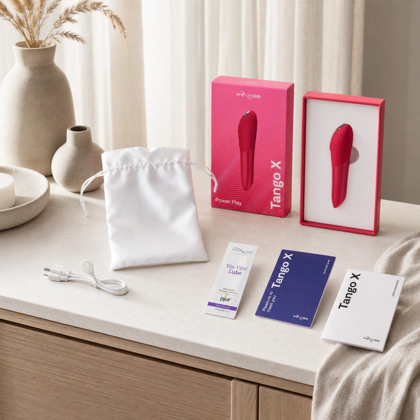 We-Vibe Tango X Rechargeable Clitoral Mini Bullet Vibrator