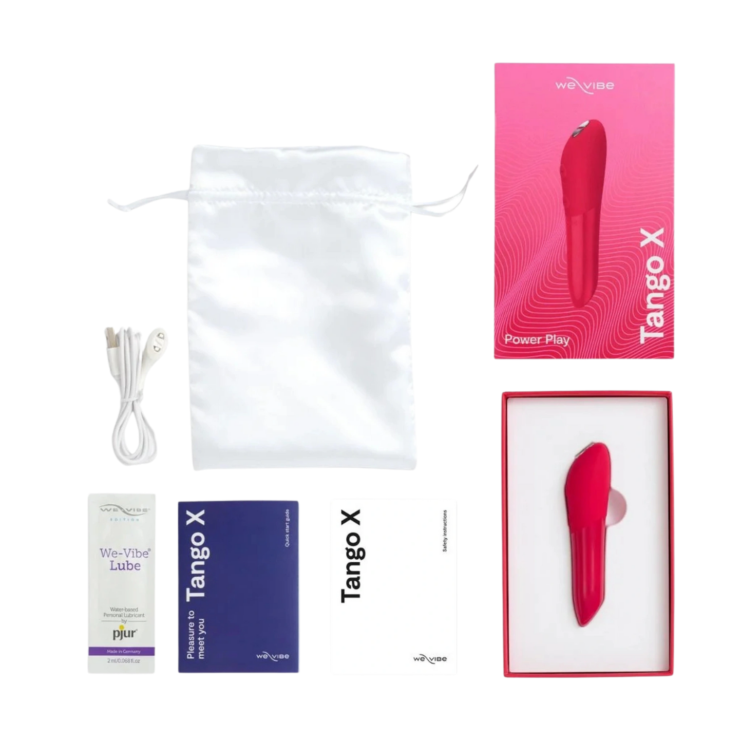 We-Vibe Tango X Rechargeable Clitoral Mini Bullet Vibrator