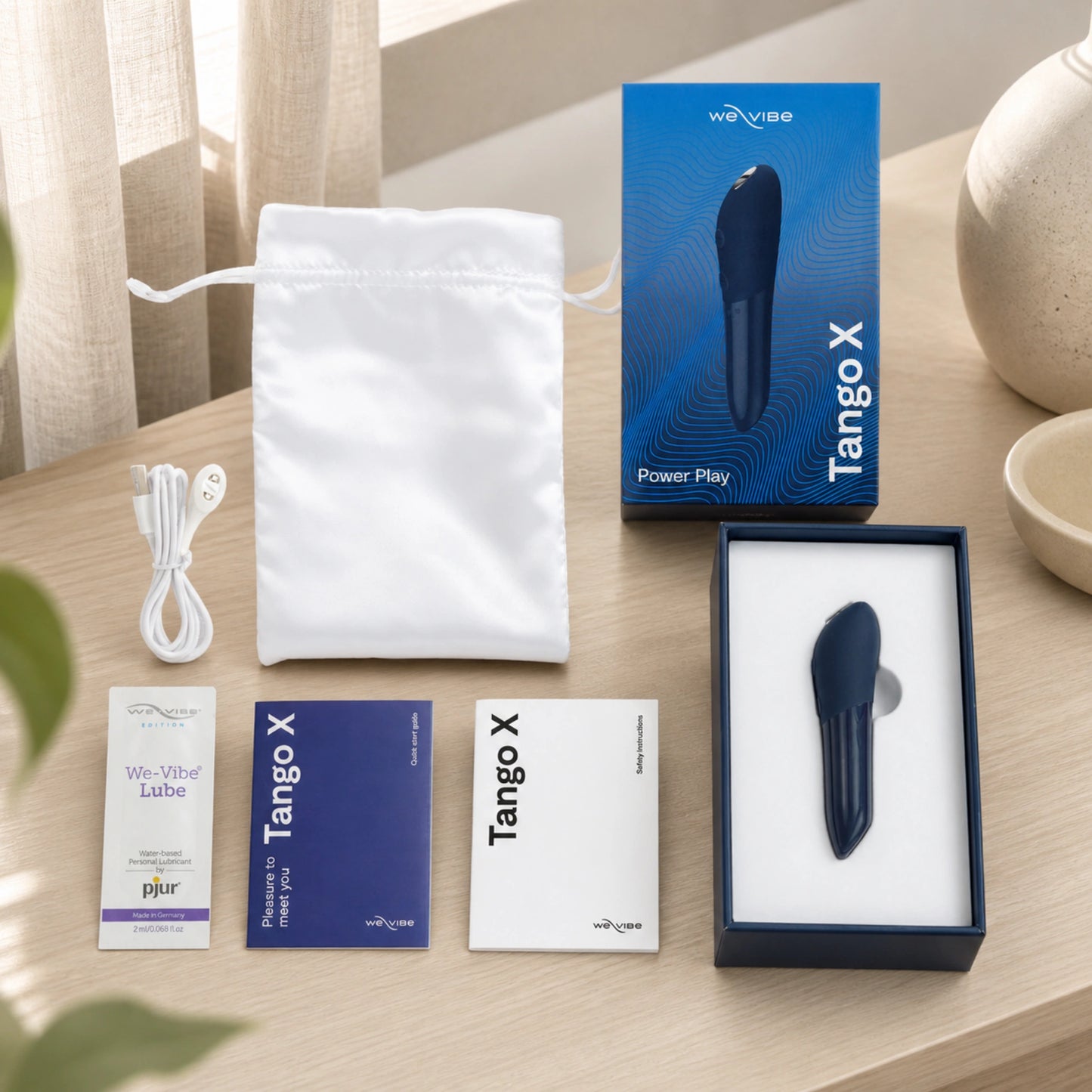 We-Vibe Tango X Rechargeable Clitoral Mini Bullet Vibrator