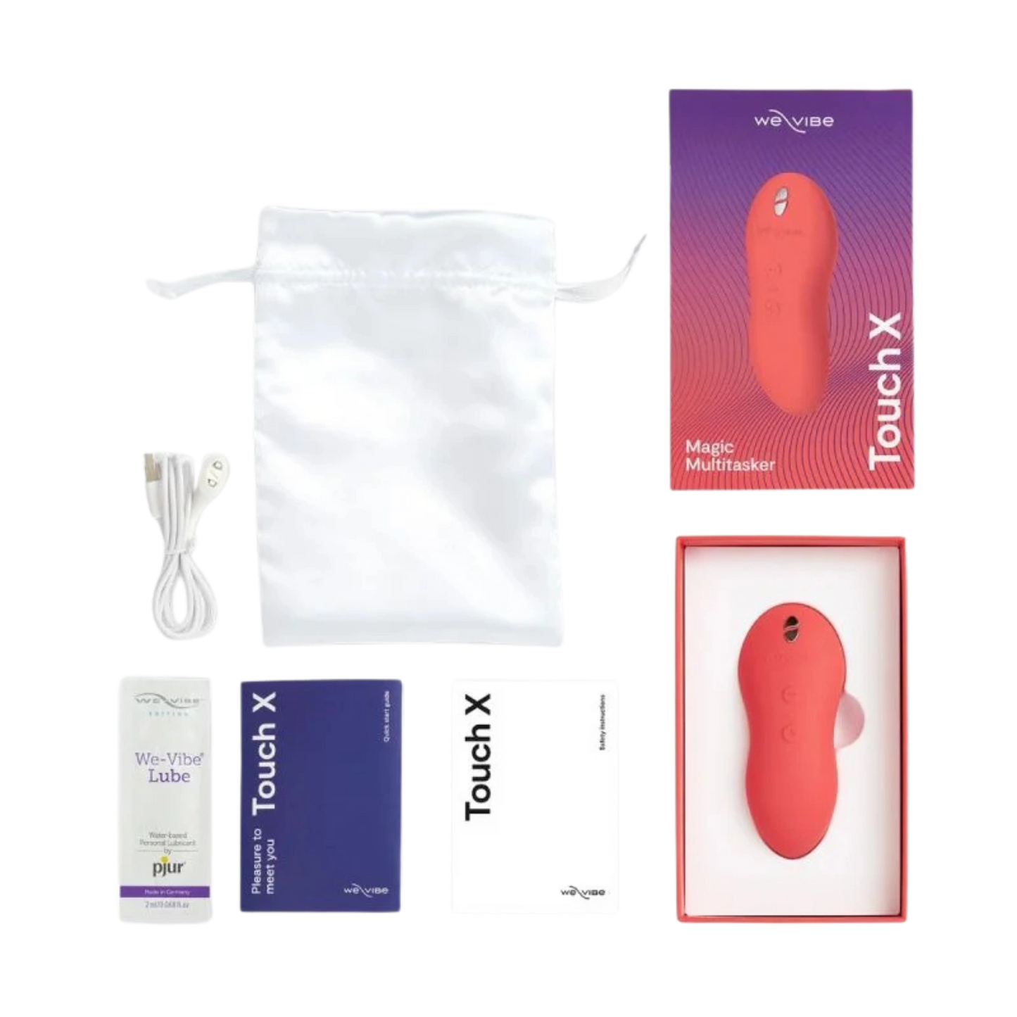 We-Vibe Touch X Rechargeable Silicone Clitoral Mini Vibrator