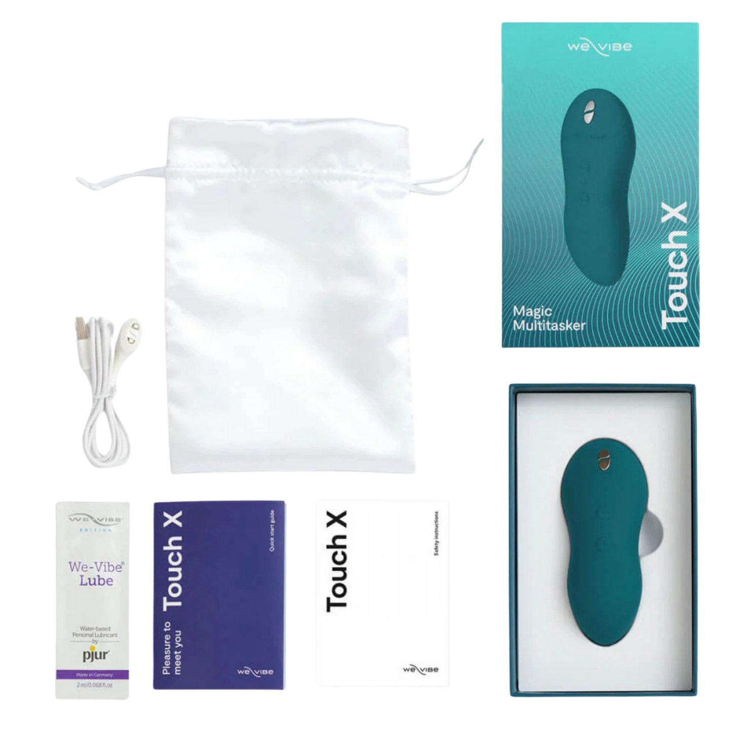We-Vibe Touch X Rechargeable Silicone Clitoral Mini Vibrator