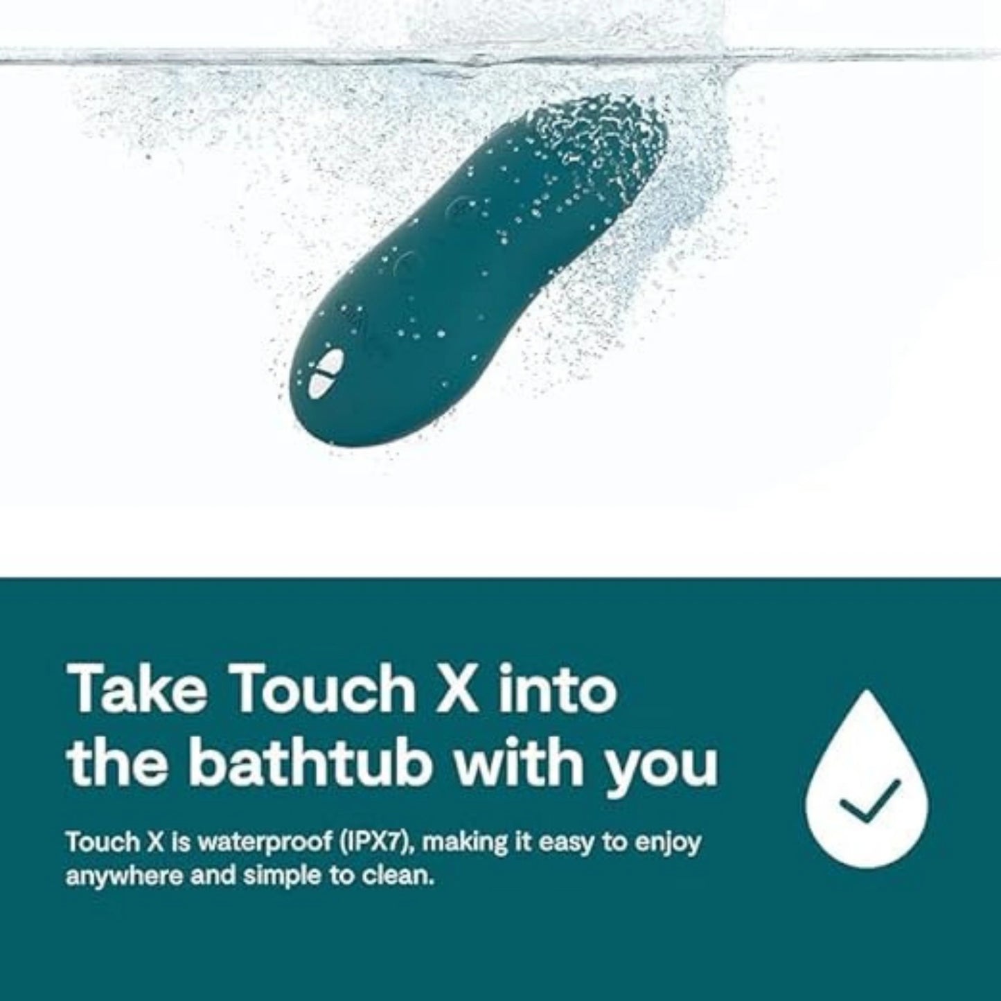 We-Vibe Touch X Rechargeable Silicone Clitoral Mini Vibrator