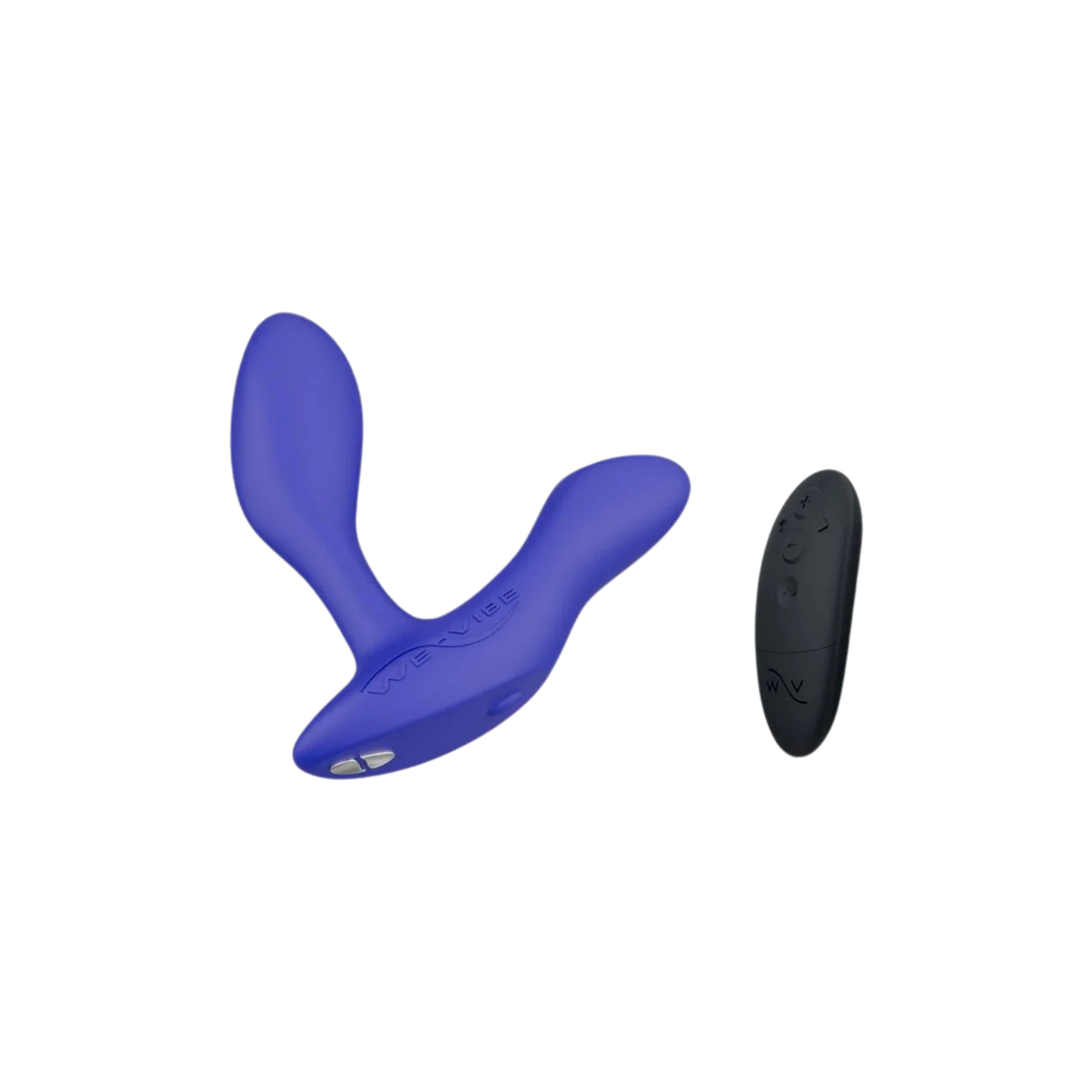 We-Vibe Vector+ Rechargeable Silicone Vibrating Prostate Massager with Remote Control