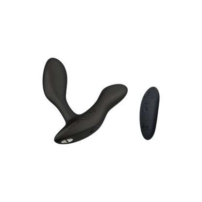We-Vibe Vector+ Rechargeable Silicone Vibrating Prostate Massager with Remote Control