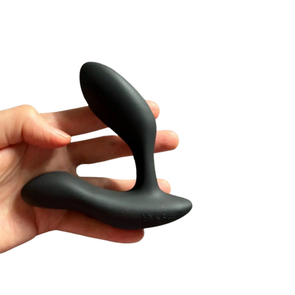 We-Vibe Vector+ Rechargeable Silicone Vibrating Prostate Massager with Remote Control